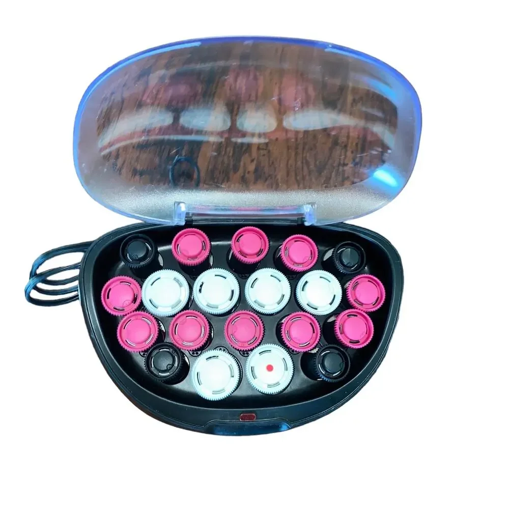 Remington Ionic Protective 20 Velvet Flocked Hot Roller Curler Wax Core 3 Sizes
